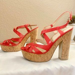 Bright Red Wedges